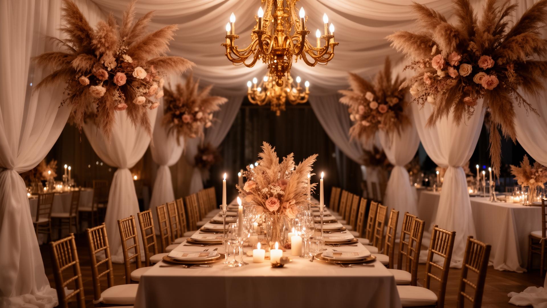 Elegant event styling by Silver Thread Events
